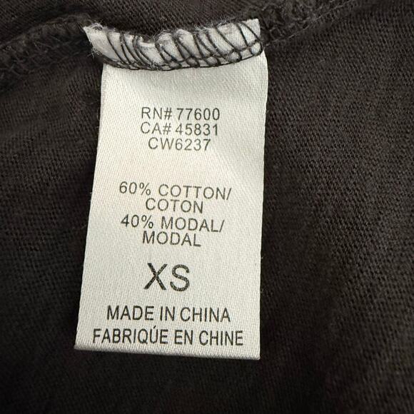 California Republic Graphic T-Shirt Women's XS Dark Grey Charcoal Casual - Picture 6 of 7